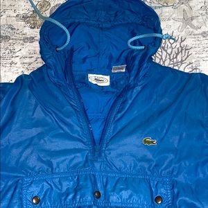 Vintage IZOD LACOSTE windbreaker pullover coat